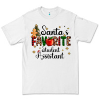 White santa's favorite student assistant Premium Tee - AdoDesignShop