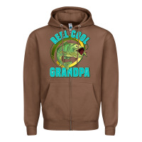 Chestnut reel cool grandpa Zipper Hoodie - Jasminsmagicworld