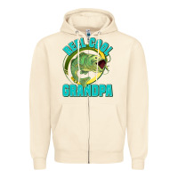 Sandshell reel cool grandpa Zipper Hoodie - Jasminsmagicworld