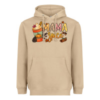 Mushroom Mama spice Heavyweight Hoodie - NancyCooperArtShop