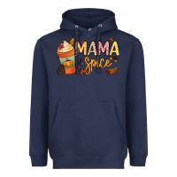 Navy Mama spice Heavyweight Hoodie - NancyCooperArtShop