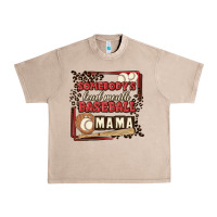 French Oak somebody's loud mouth baseball mama Urban Heavy Tee - MaliasSmallBusiness