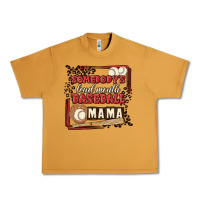 Peanut Butter somebody's loud mouth baseball mama Urban Heavy Tee - MaliasSmallBusiness