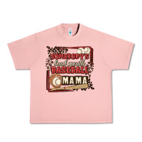 Salmon somebody's loud mouth baseball mama Urban Heavy Tee - MaliasSmallBusiness