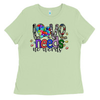 Matcha love need no words Ladies Tee - SublimationCraftShop