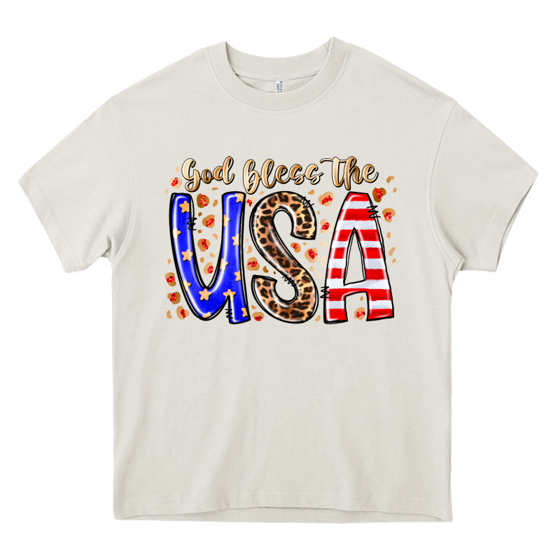 God Bless The Usa Heavy Core Tee by RacoonDesign | Teevron