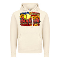 Vintage Artic Western American Flag Softball Vintage Hoodie - LillyAllenDesigns