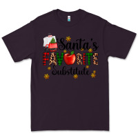 Plum santa's favorite substitute Premium Tee - AdoDesignShop
