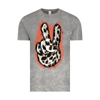 Cloud Rock Dalmatians Skin Peace Sign Vintage Tee - Jasminsmagicworld