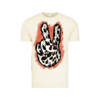 Vintage Arctic Dalmatians Skin Peace Sign Vintage Tee - Jasminsmagicworld