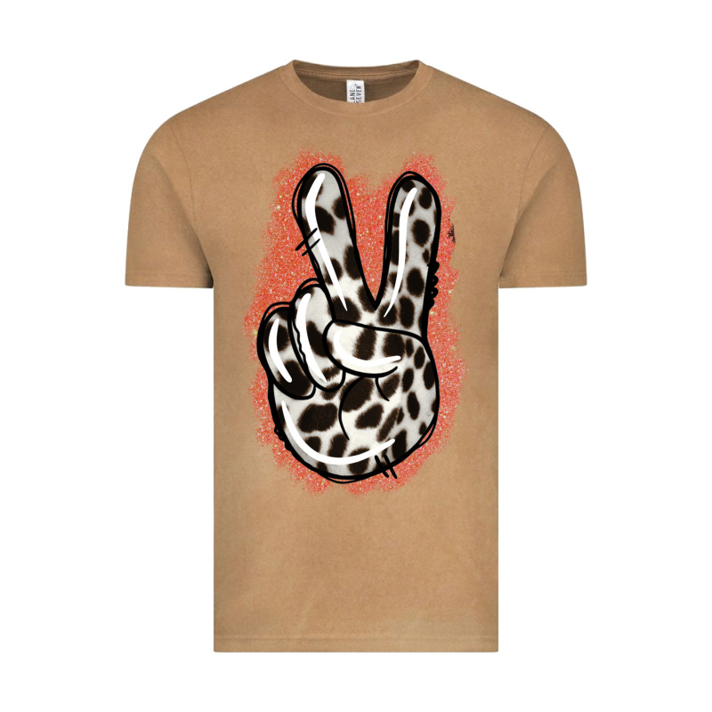 Dalmatians Skin Peace Sign Vintage Tee by Jasminsmagicworld | Teevron