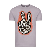 Vintage Zinc Dalmatians Skin Peace Sign Vintage Tee - Jasminsmagicworld
