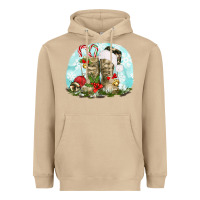 Mushroom army boots christmas Heavyweight Hoodie - texasbilliewilder