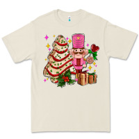 Bone christmas tree cake and nutcracker with gifts ado Premium Tee - AdoDesignShop