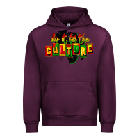 Mauve Wine Do it for the culture Urban Hoodie - FaDigitalArtStudio