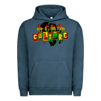 Pigment Midnight Navy Do it for the culture Urban Hoodie - FaDigitalArtStudio