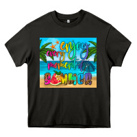 Asphalt enjoy every moment of summer Heavy Core Tee - HRA Design Shop