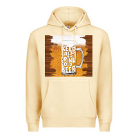 Pina Colada keep calm and drink cold beer Premium Hoodie - TumblerDesignByShophia