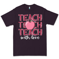 Plum teach with love Premium Tee - JahusDesignShop