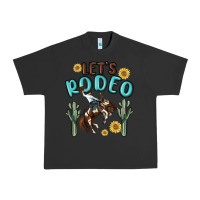 Pigment Black let's rodeo Urban Heavy Tee - MaliasSmallBusiness