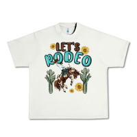 Pistachio let's rodeo Urban Heavy Tee - MaliasSmallBusiness