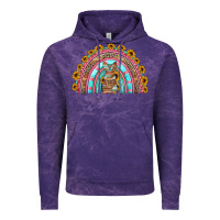 Cloud Purple western easter rainbow Vintage Hoodie - Jasminsmagicworld