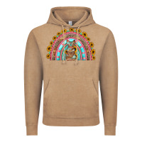 Vintage Coffee western easter rainbow Vintage Hoodie - Jasminsmagicworld