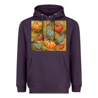 Plum Fall Heavyweight Hoodie - NancyCooperArtShop