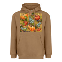 Toasted Coconut Fall Heavyweight Hoodie - NancyCooperArtShop