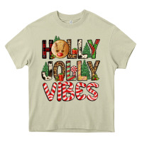 Mossy holly jolly vibes Heavy Core Tee - FaDigitalArtStudio