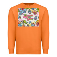 Carrot summer vibes with sea shells Premium Sweatshirt - TumblerDesignByShophia
