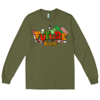 Army Green future nurse juneteenth Long Sleeve Tee - NancyCooperArtShop