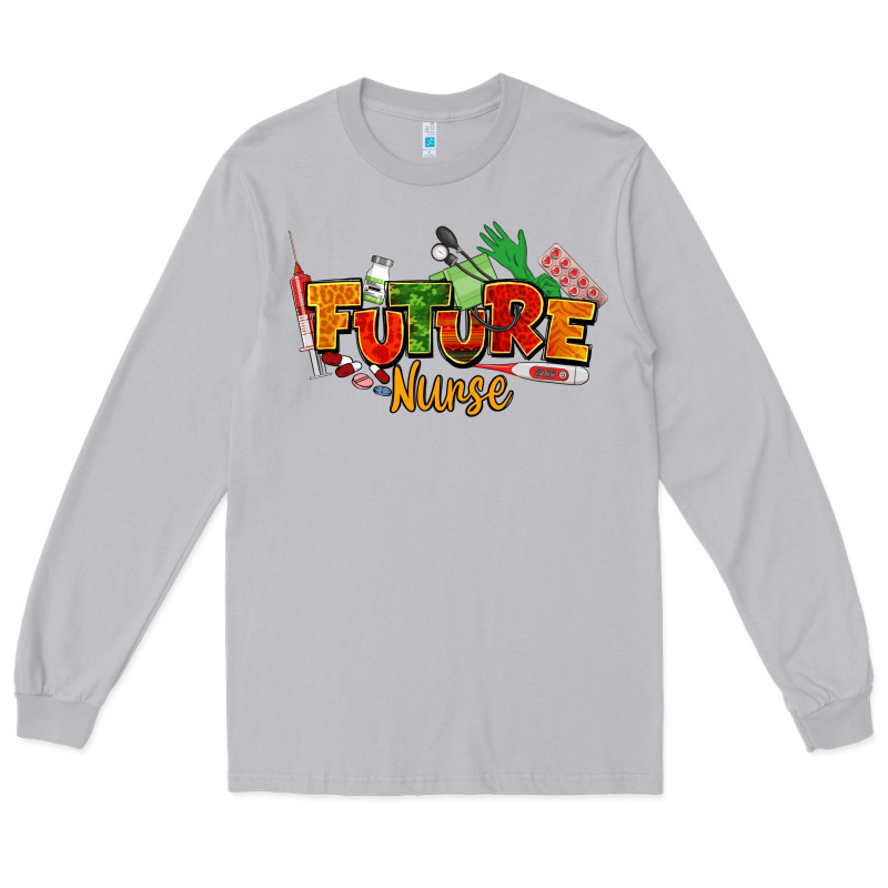 Future Nurse Juneteenth Long Sleeve Tee by NancyCooperArtShop | Teevron