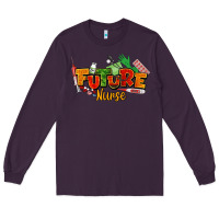 Plum future nurse juneteenth Long Sleeve Tee - NancyCooperArtShop