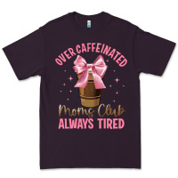 Plum over caffeinated moms club Premium Tee - JahusDesignShop