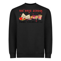 Black 100 days school Heavyweight Sweatshirt - MaliasSmallBusiness