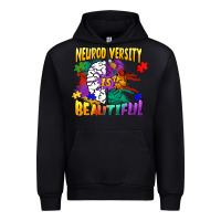 Black Neurodiversity is beautiful Urban Hoodie - FaDigitalArtStudio