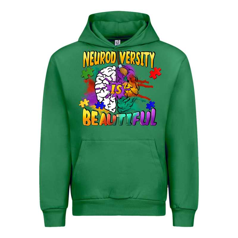 Neurodiversity Is Beautiful Urban Hoodie by FaDigitalArtStudio | Teevron