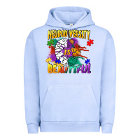 Pigment Grape Ice Neurodiversity is beautiful Urban Hoodie - FaDigitalArtStudio