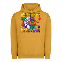 Pigment Peanut Butter Neurodiversity is beautiful Urban Hoodie - FaDigitalArtStudio