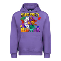 Tulip Neurodiversity is beautiful Urban Hoodie - FaDigitalArtStudio
