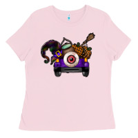 Halloween Truck Ladies Tee | Teevron