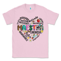 Bubblegum Pink retro maestra word Classic Tee - JahusDesignShop