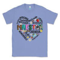 Colony Blue retro maestra word Classic Tee - JahusDesignShop