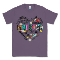 Lavender retro maestra word Classic Tee - JahusDesignShop