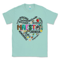 Seafoam retro maestra word Classic Tee - JahusDesignShop