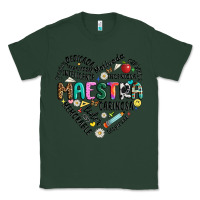 Sports Green retro maestra word Classic Tee - JahusDesignShop