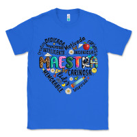 True Royal retro maestra word Classic Tee - JahusDesignShop