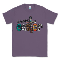 Lavender Happy Easter Classic Tee - CowhideDigitalArt