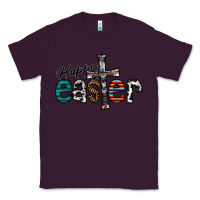Plum Happy Easter Classic Tee - CowhideDigitalArt